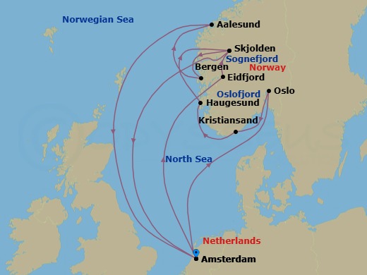 Cruise Map