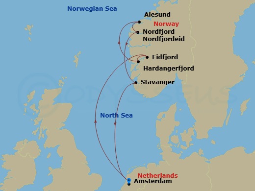 Cruise Map