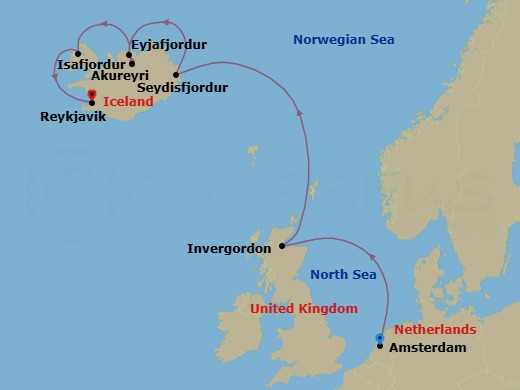 Cruise Map