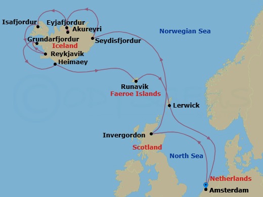 Cruise Map
