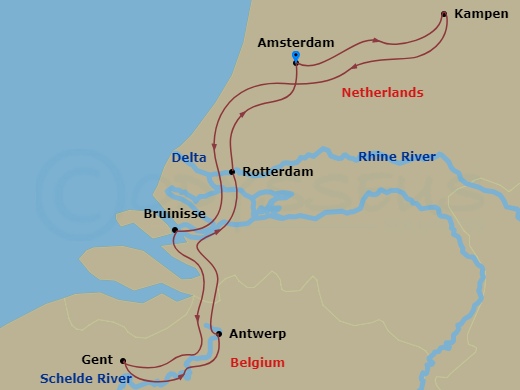 Cruise Map