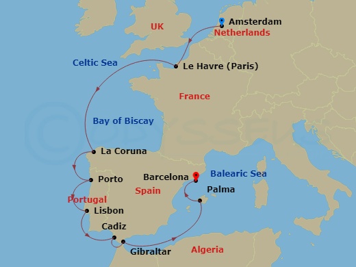 Cruise Map