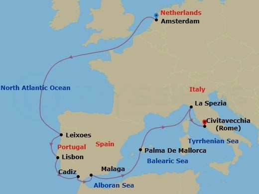 Cruise Map