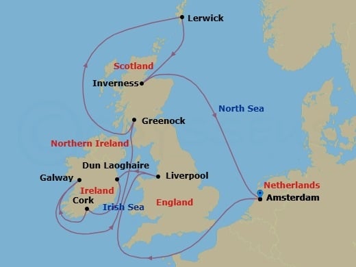 Cruise Map