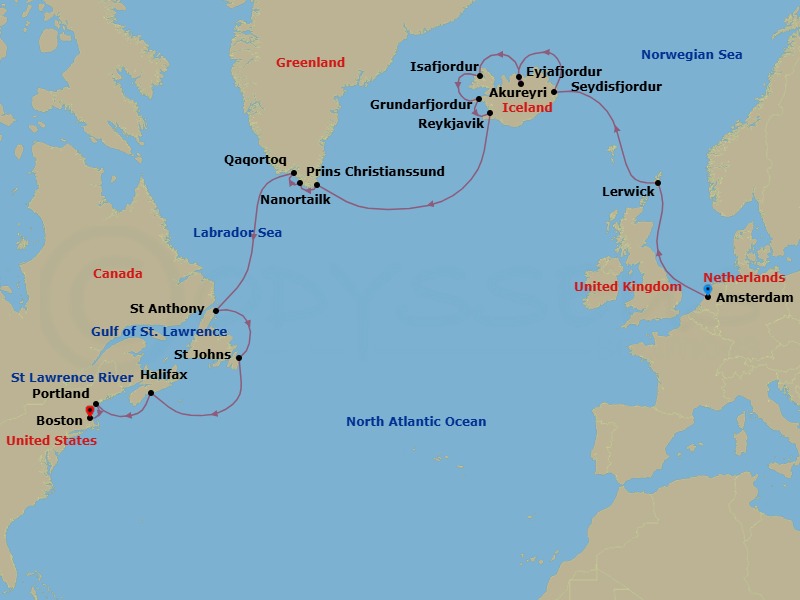 Cruise Map
