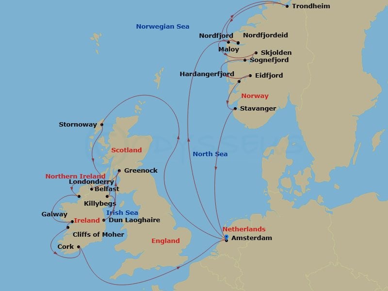 Cruise Map