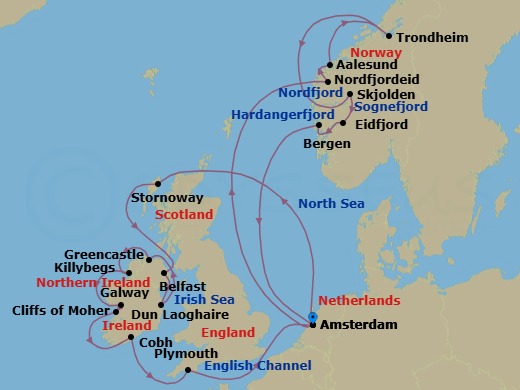 Cruise Map