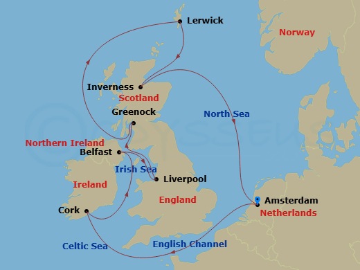 Cruise Map