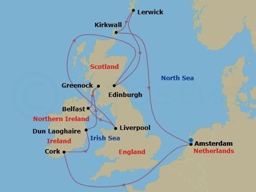 Cruise Map