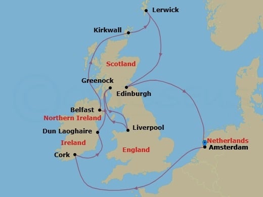 Cruise Map
