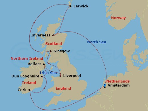 Cruise Map