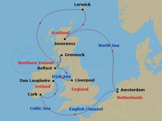 Cruise Map
