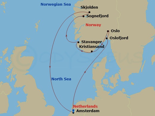Cruise Map