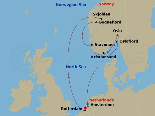 Cruise Map