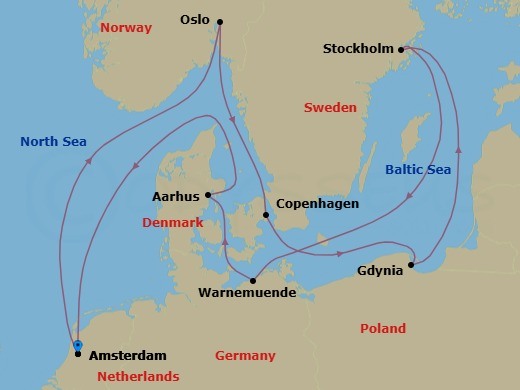 Cruise Map