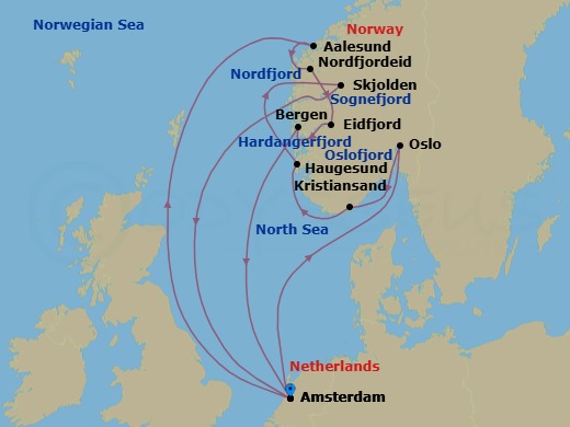 Cruise Map