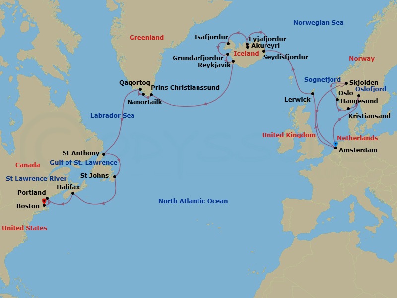 Cruise Map