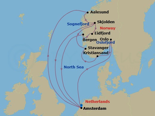 Cruise Map