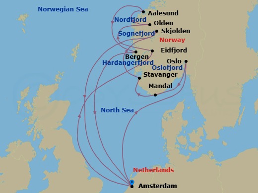 Cruise Map