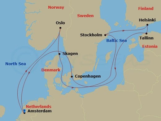 Cruise Map