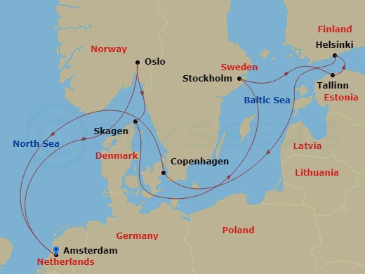 Cruise Map