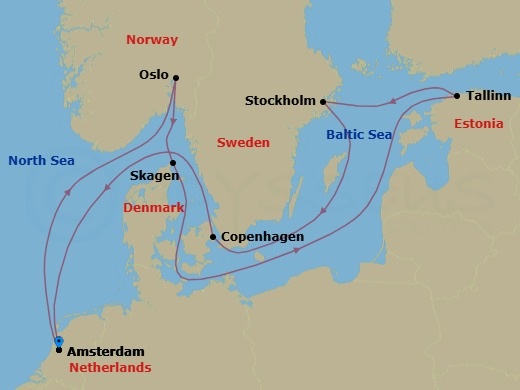 Cruise Map