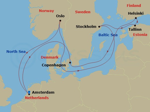 Cruise Map