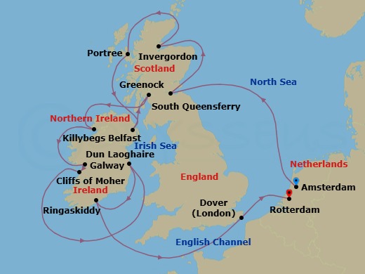 Cruise Map