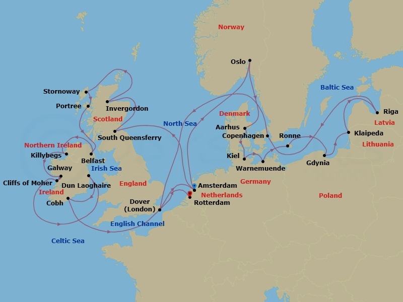 Cruise Map