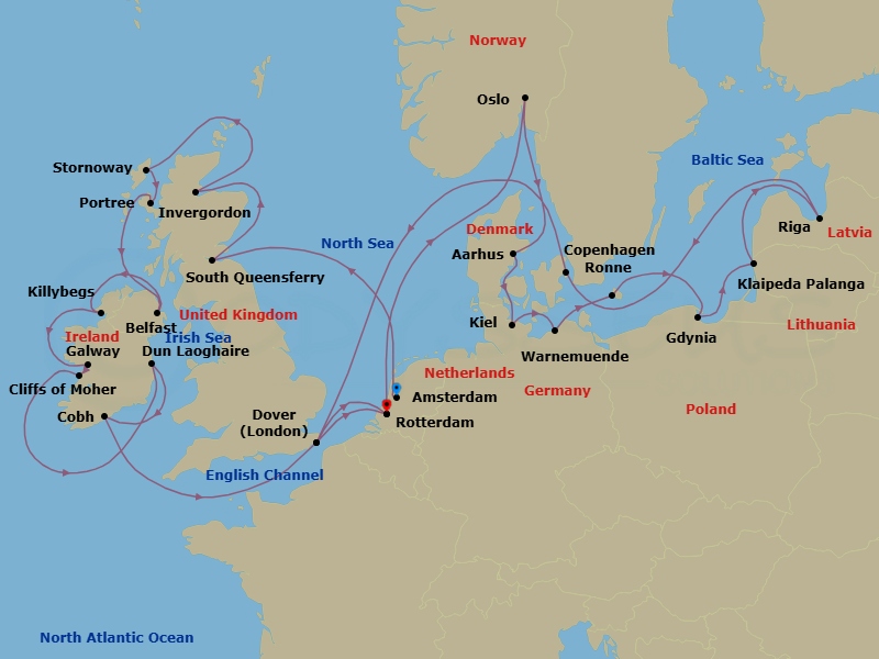 Cruise Map