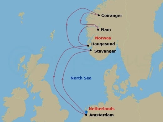Cruise Map