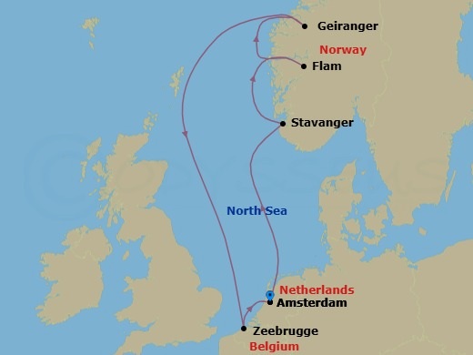 Cruise Map