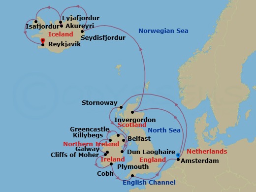 Cruise Map