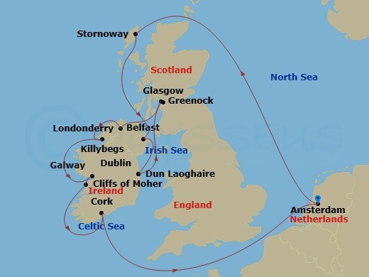 Cruise Map