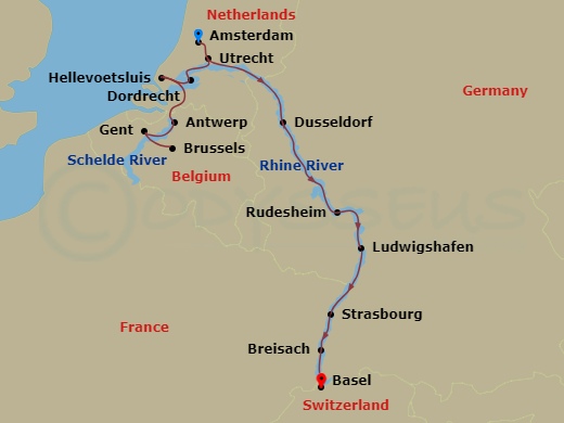 Cruise Map