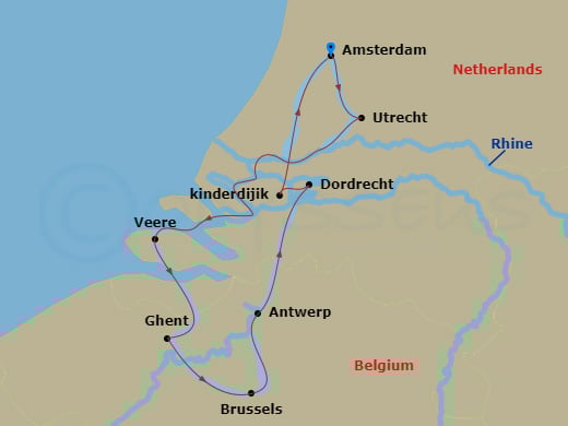 Cruise Map