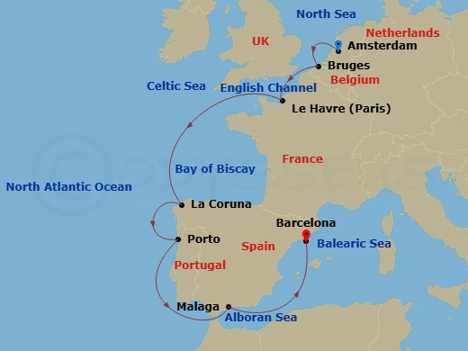 Cruise Map