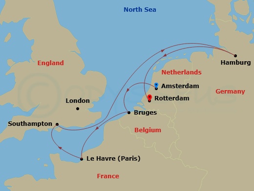 Cruise Map