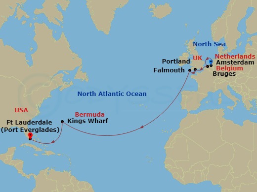 Cruise Map
