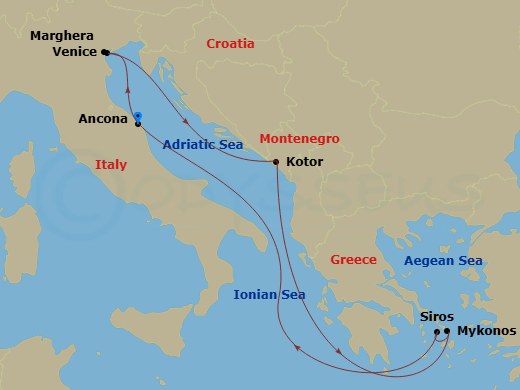 Cruise Map