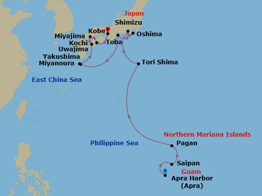 Cruise Map