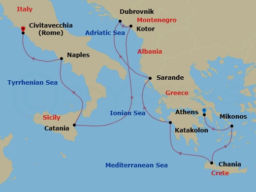 Cruise Map