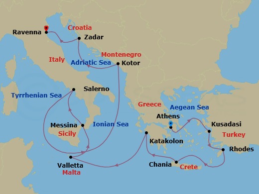 Cruise Map