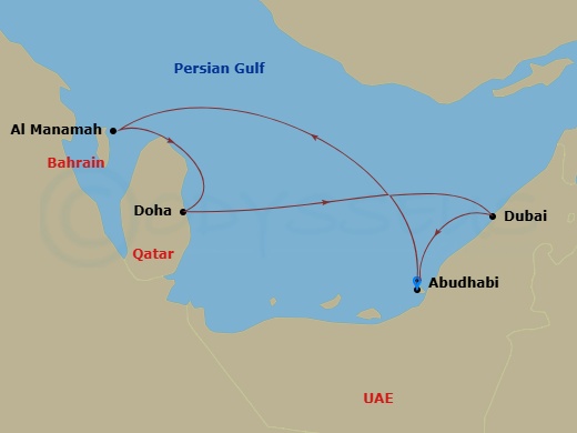 Cruise Map