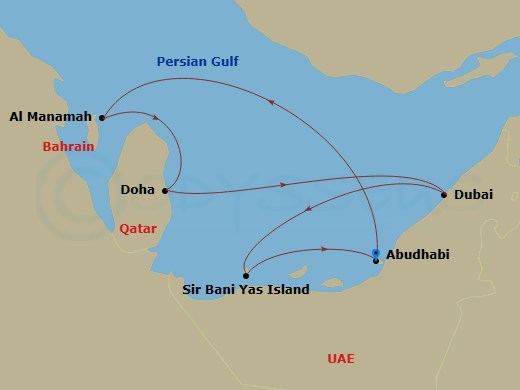 Cruise Map