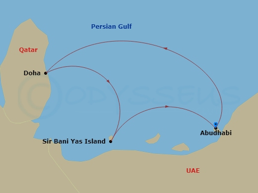 Cruise Map