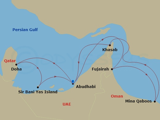 Cruise Map