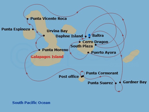 Cruise Map