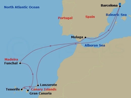 Cruise Map