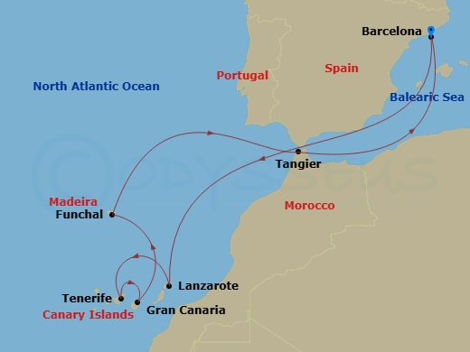 Cruise Map